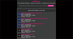 Desktop Screenshot of kpopdl.com